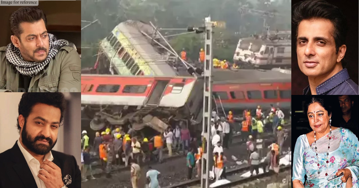 Bollywood stars Salman Khan, Jr. NTR, Sonu Sood, Vivek Agnihotri, and others express their sorrow over the Odisha train accident
